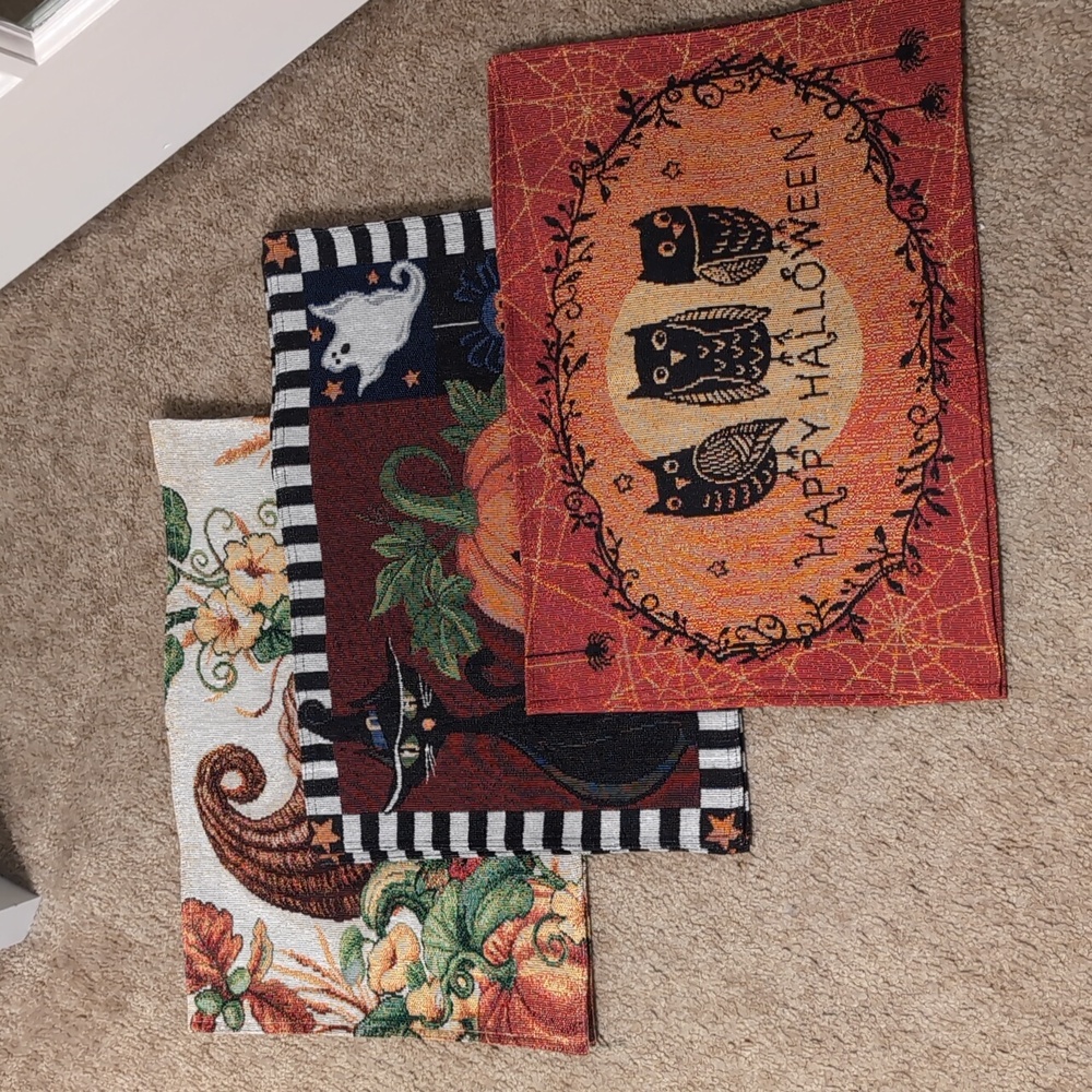 Autumn/Halloween Placemats (6)